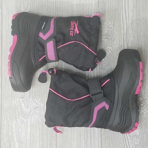 Arctic Cat 8 little girls snowmobile boots NIB - Picture 2 of 8